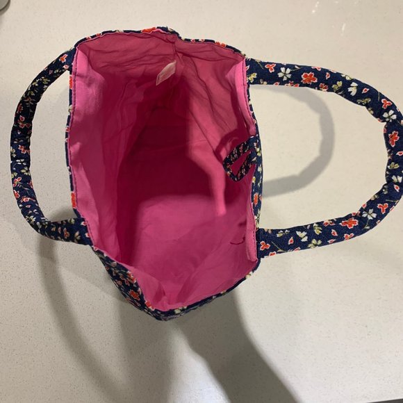 VINTAGE 2000 HELLO KITTY FLORAL BAG WITH EMBROIDERED DETAIL - Picture 6 of 8